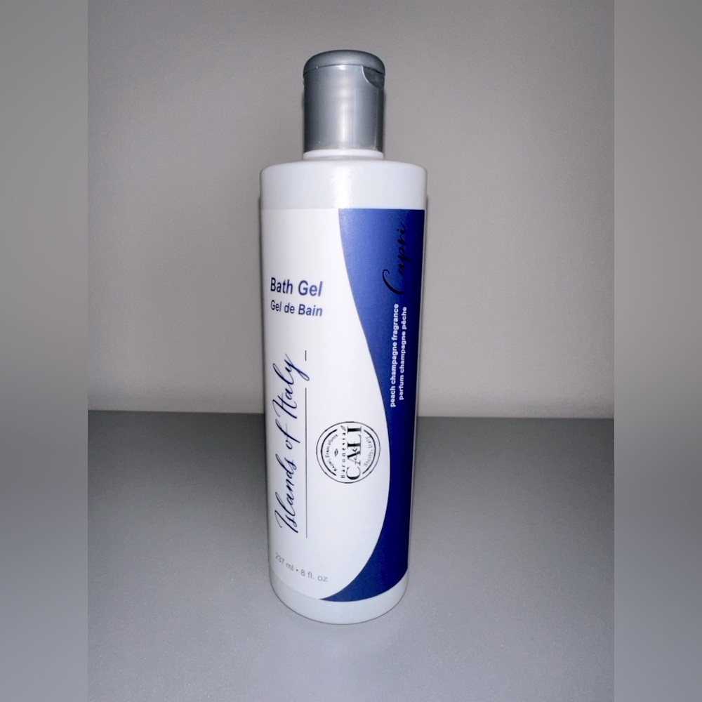 Islands of Italy Body Wash in Capri. Peach Champagne. 8oz.